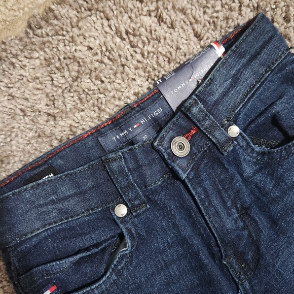 Tommy Hilfiger Toddler Boys Blue Jeans, Size 3t - Picture 2 of 4